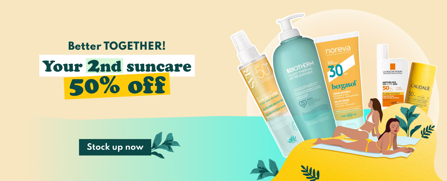 Sunny Days: Buy 2, the second half price