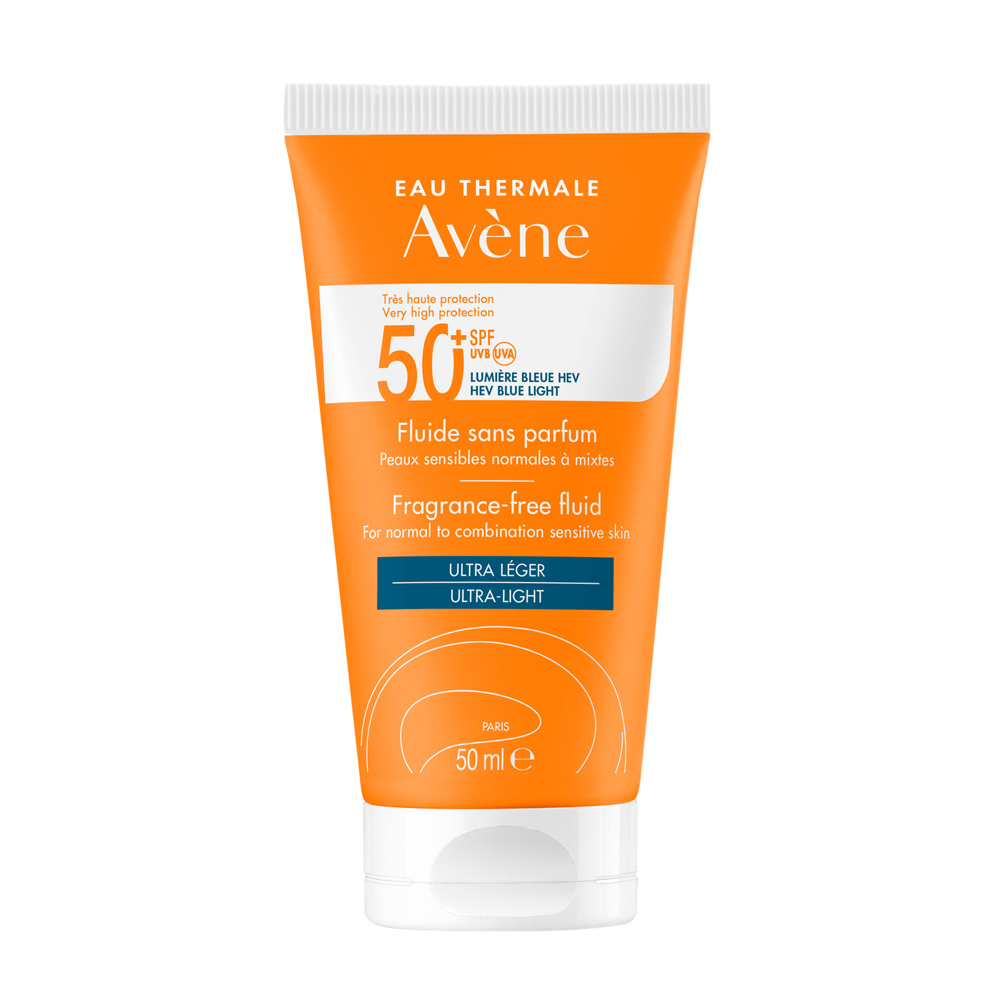 Avène Sun Fluide SPF50+ fragrance-free ultra-light 50 ml