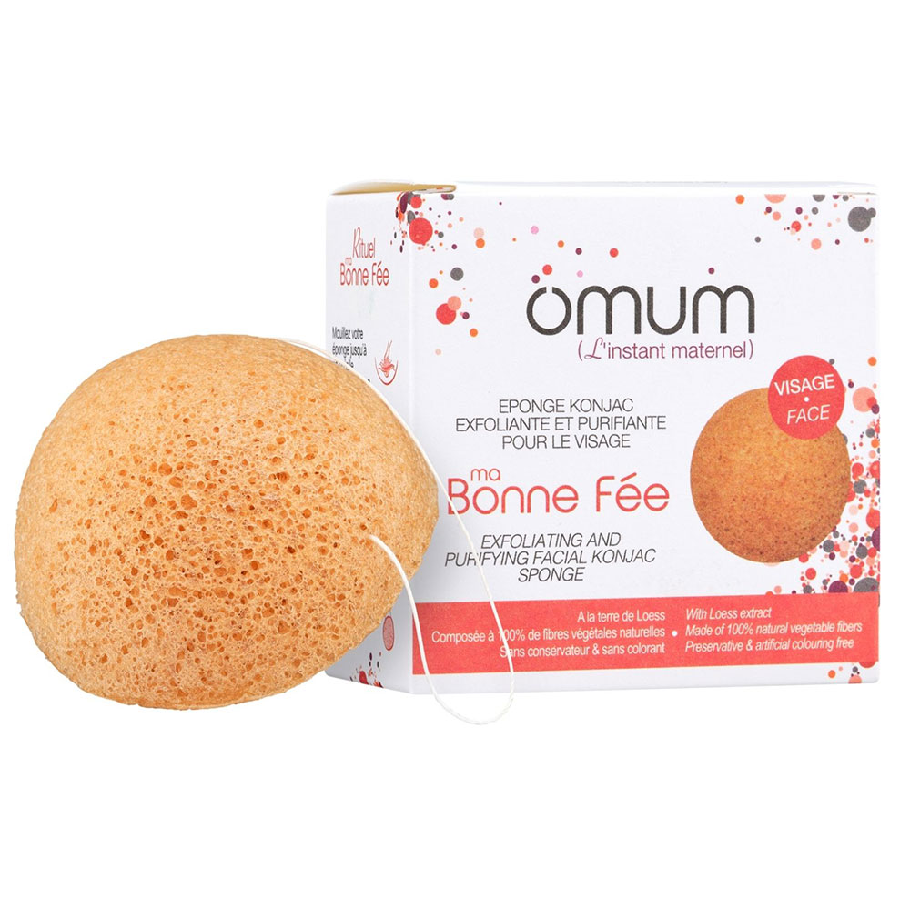 Omum Ma Bonne Fee Konjac Face Sponge