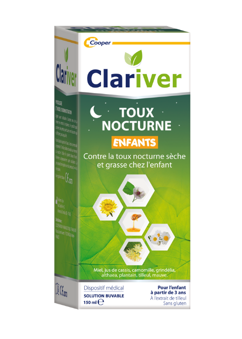 Clariver Nocturnal cough Children 150ml