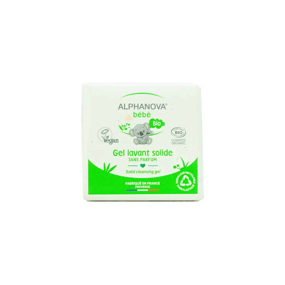 Alphanova Solid Gel Lavant Solide Bioes 100g