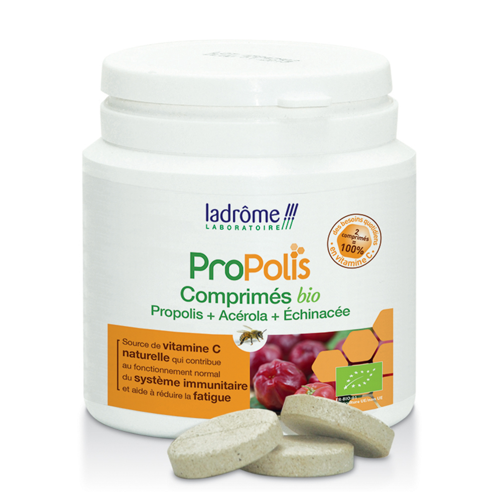 Ladrôme Propolis Organic Acerola &amp; Echinacea 40 tablets