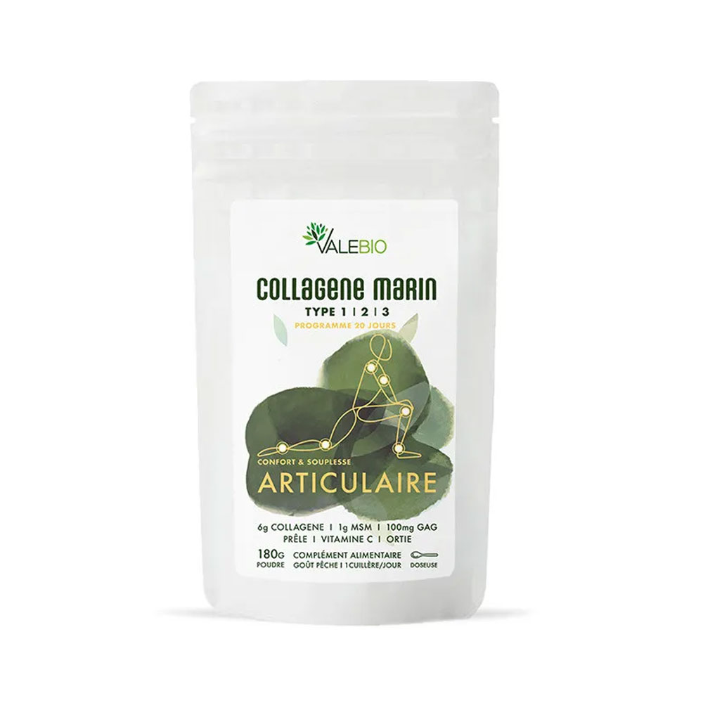 Valebio Type 1-2-3 Marine Collagen Joint Comfort and flexibility 180g powder