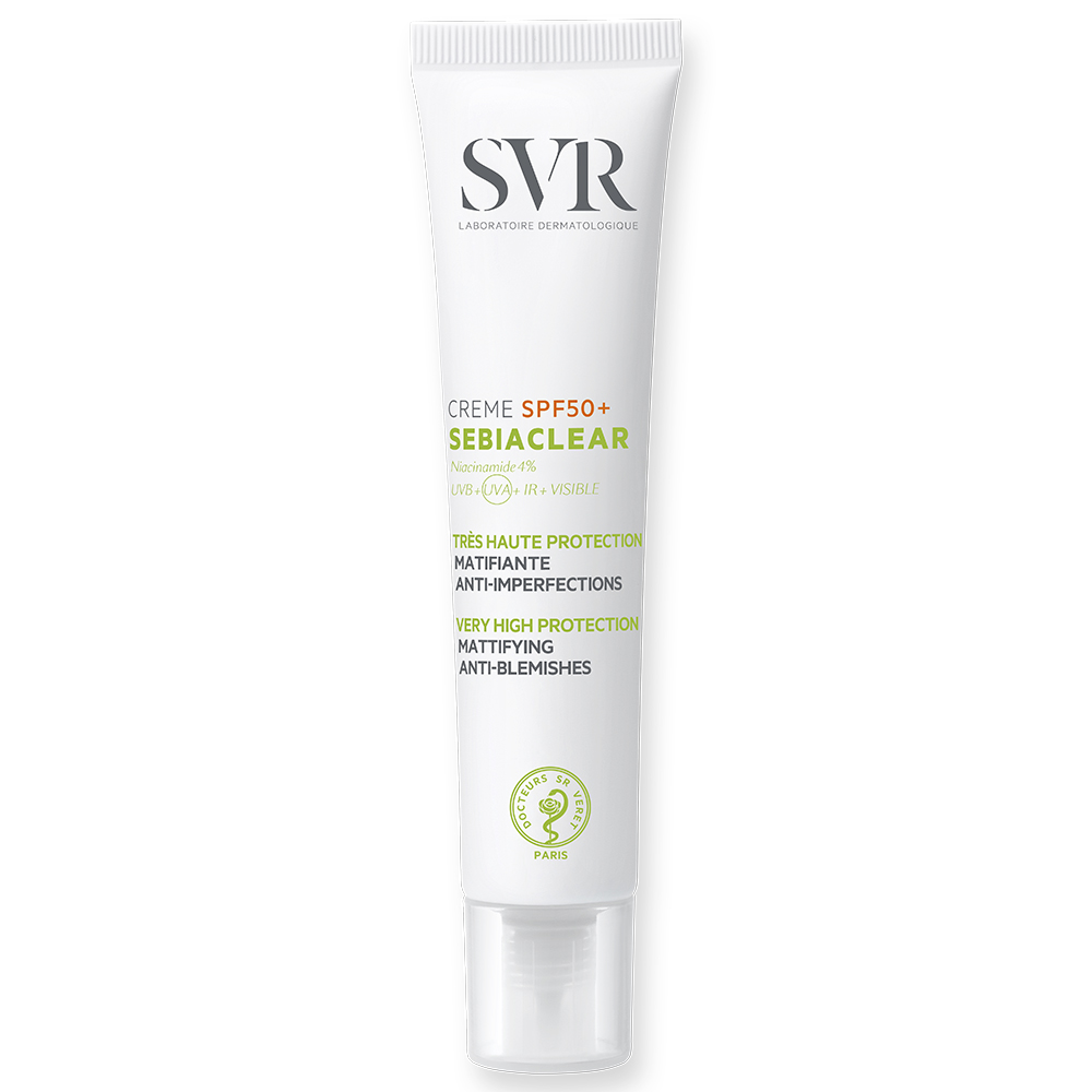 Svr Sebiaclear Spf50 Matifying Sun Protection Cream 40ml