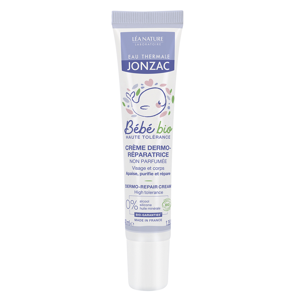Eau thermale Jonzac Baby Organic dermo-repair cream for baby face and body 40 ml