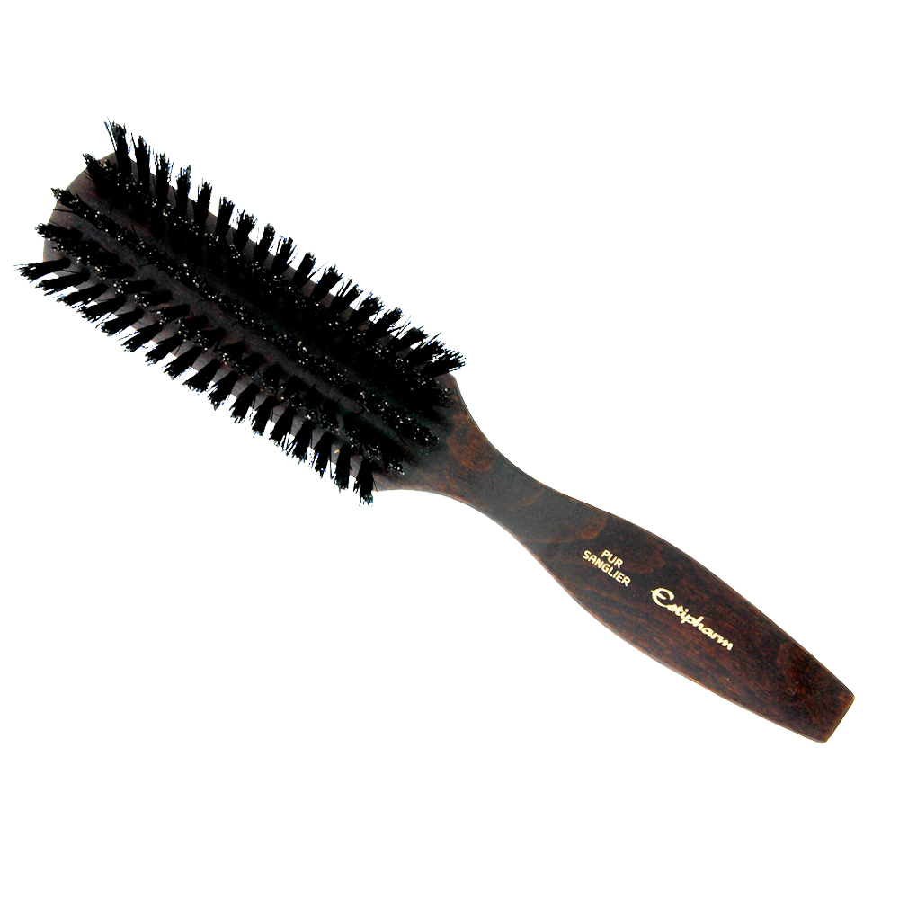 Estipharm Flat hairbrush Pur wild boar