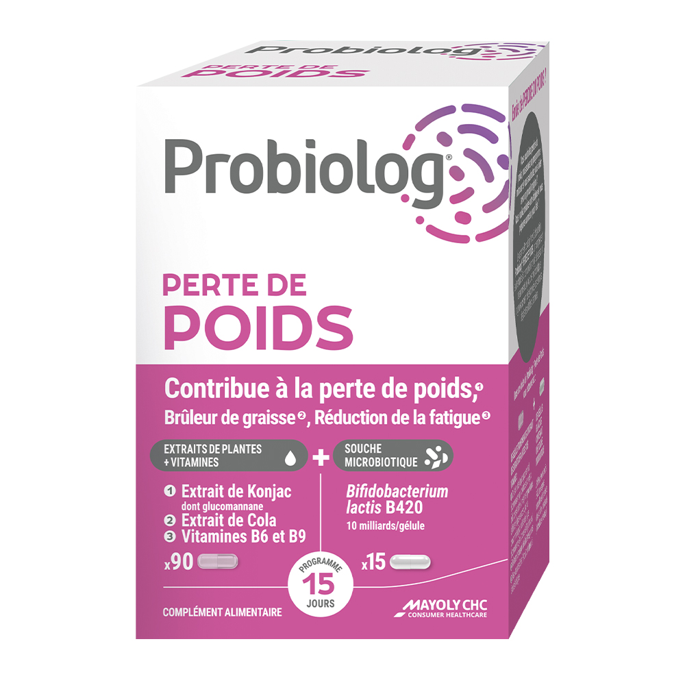 Mayoly CHC Probiolog Probiolog Weight Loss 90 + 15 capsules