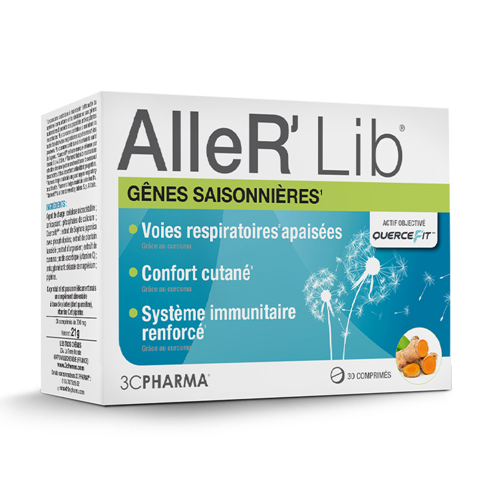 3C Pharma AlleR'Lib x30 tablets