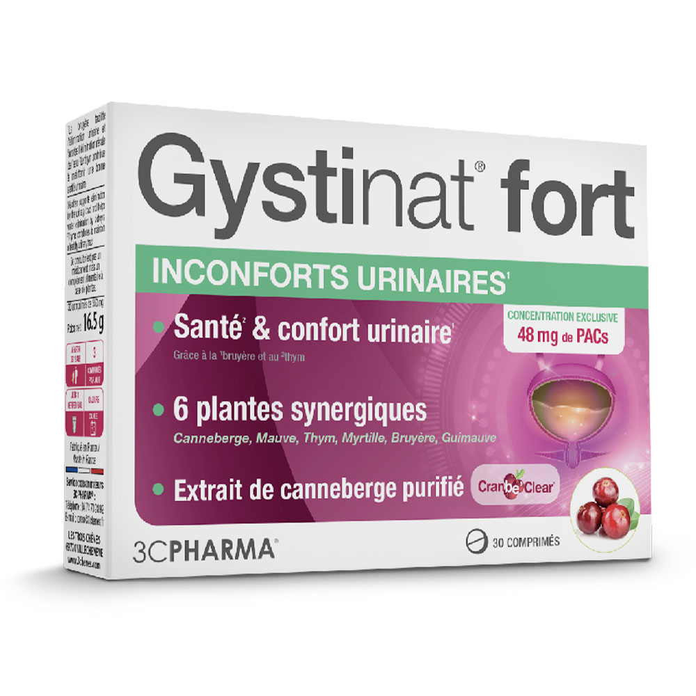 3C Pharma Gystinat Fort tablets x30