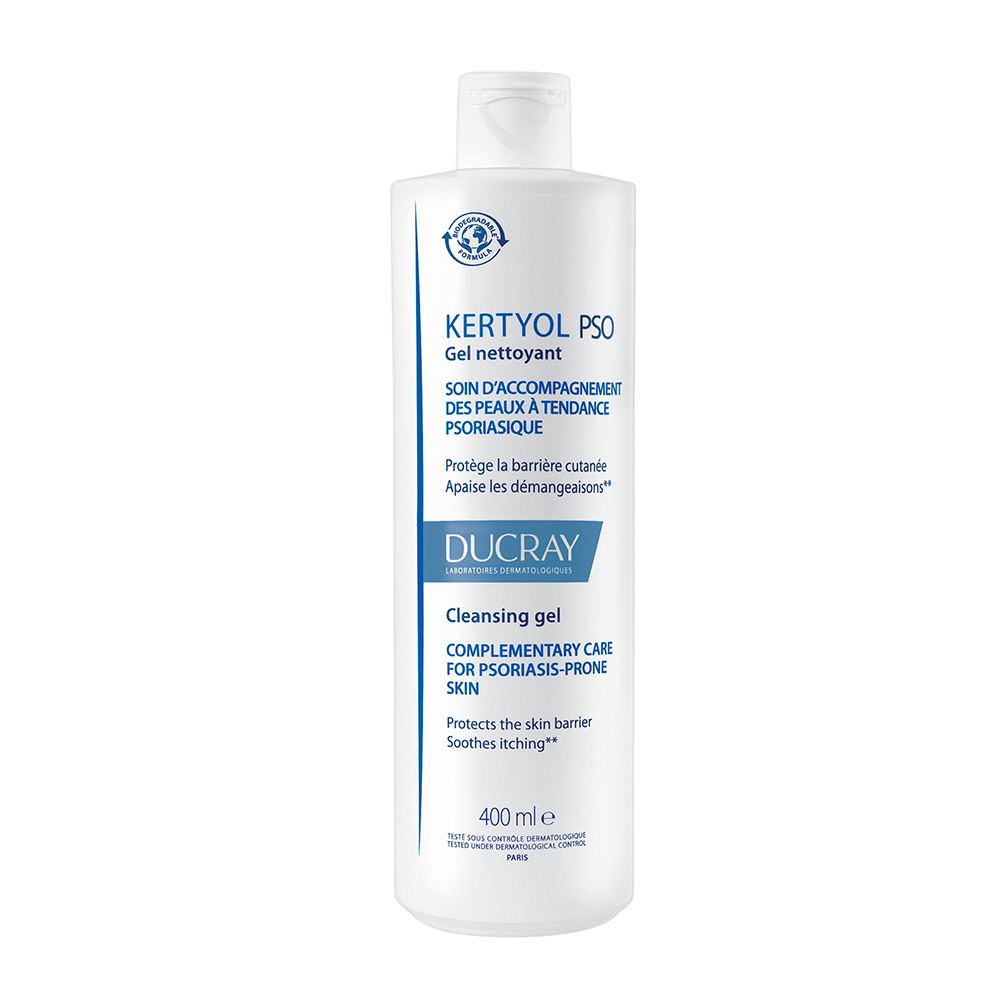 Ducray Kertyol P.S.O Ultra-rich Cleansing Gel Peaux Psoriasiques 400ml
