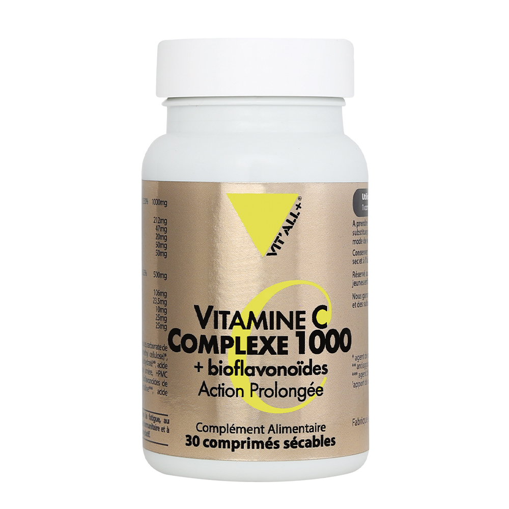 Vit'All+ Vitamin C 1000 + Bioflavonoids 30 Breakable Tablets