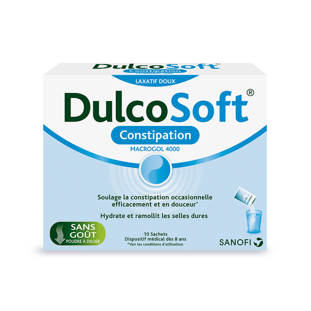 Dulcosoft Gentle relief from constipation With Macrogol 4000 10 Sachets of 10g