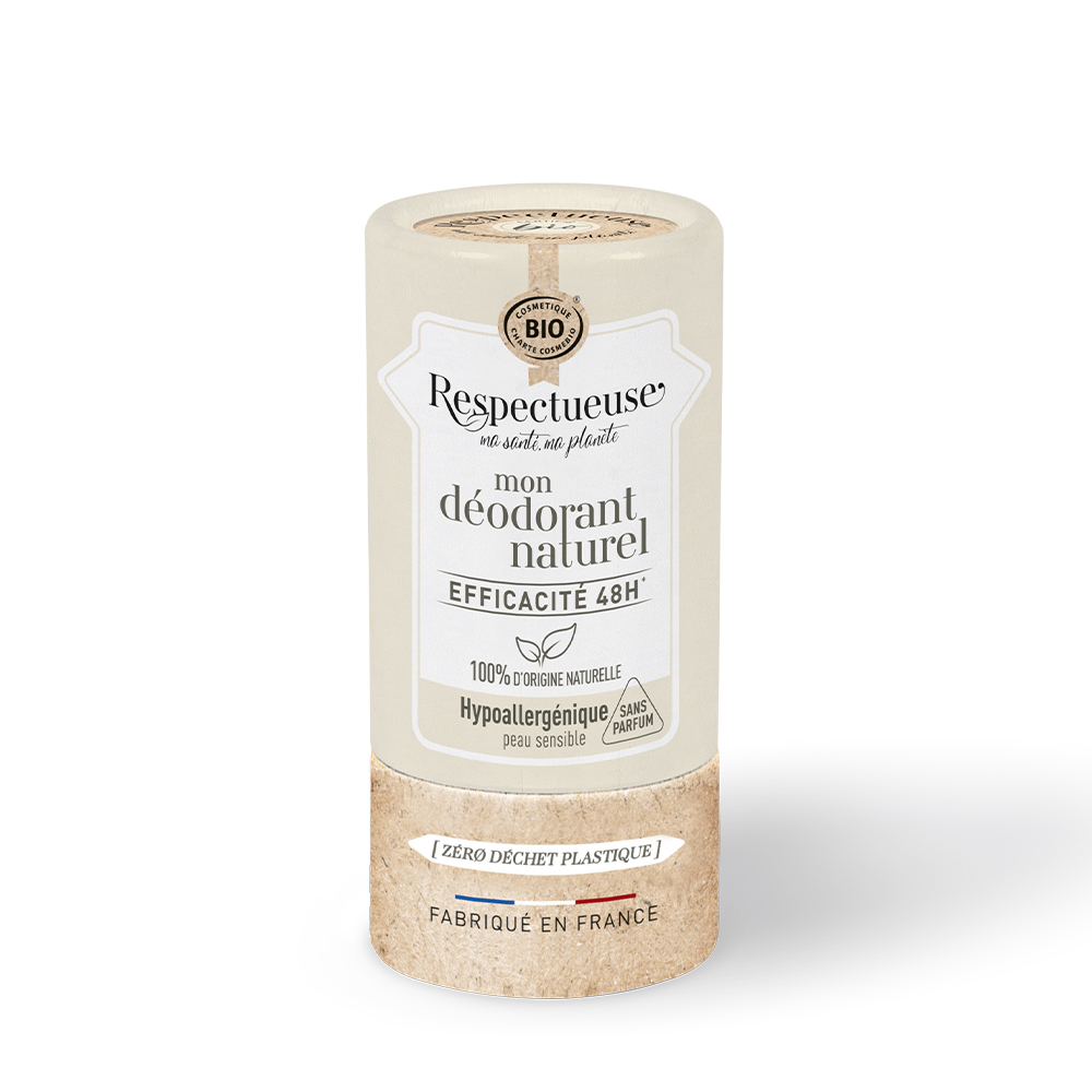 Respectueuse Mon Deodorants Naturel Efficace 48h Bioes Perfume-free Sensitive Skin 50g