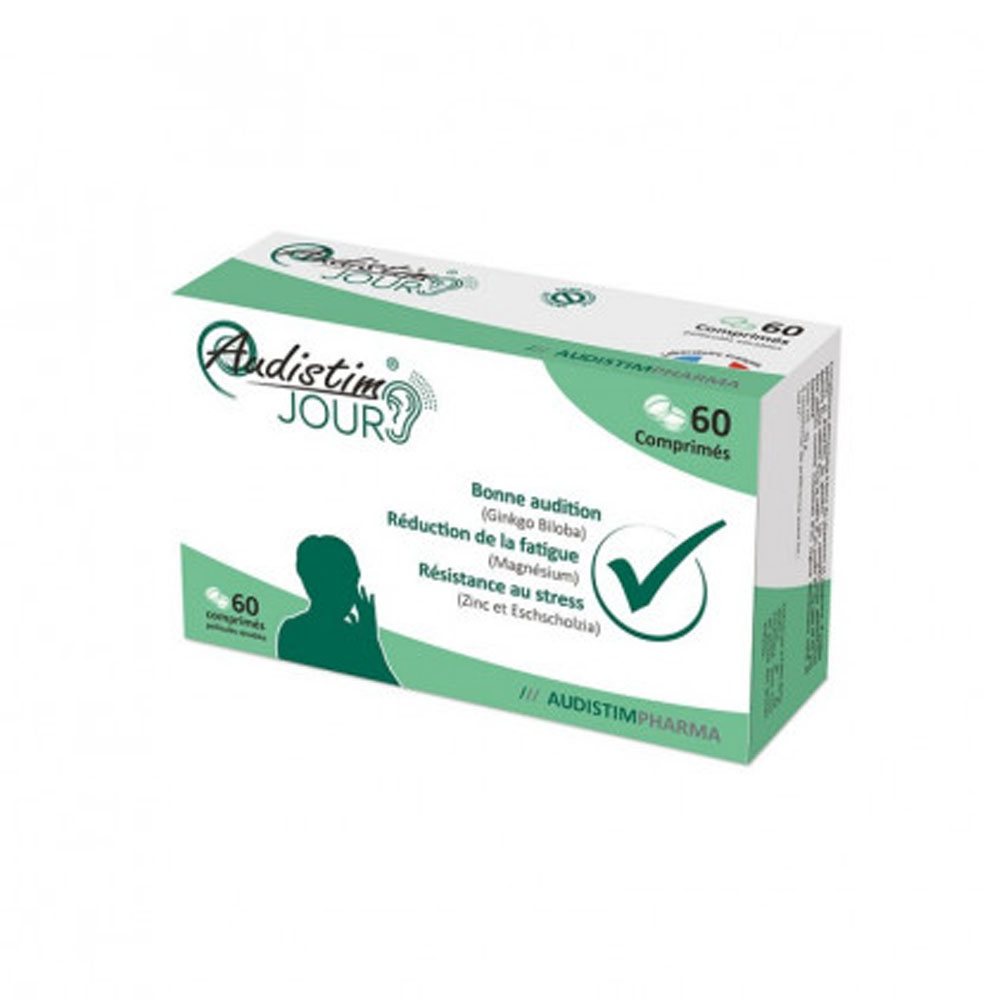 Audistim Day supports healthy hearing 60 tablets