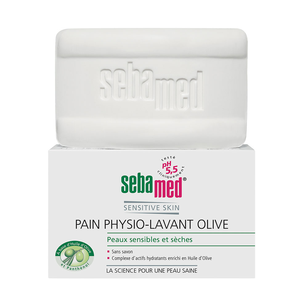 Sebamed Sensitive Skin Olive Physio-wash bar Dry and sensitive skin 150g