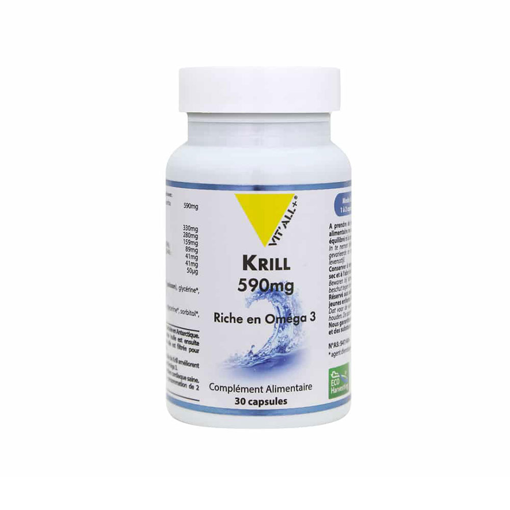 Vit'All+ Krill 590mg 30 Capsules