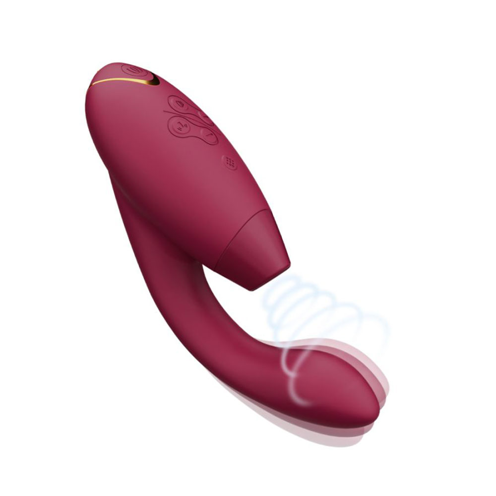 Womanizer Duo 2 G-spot vibrator burgundy