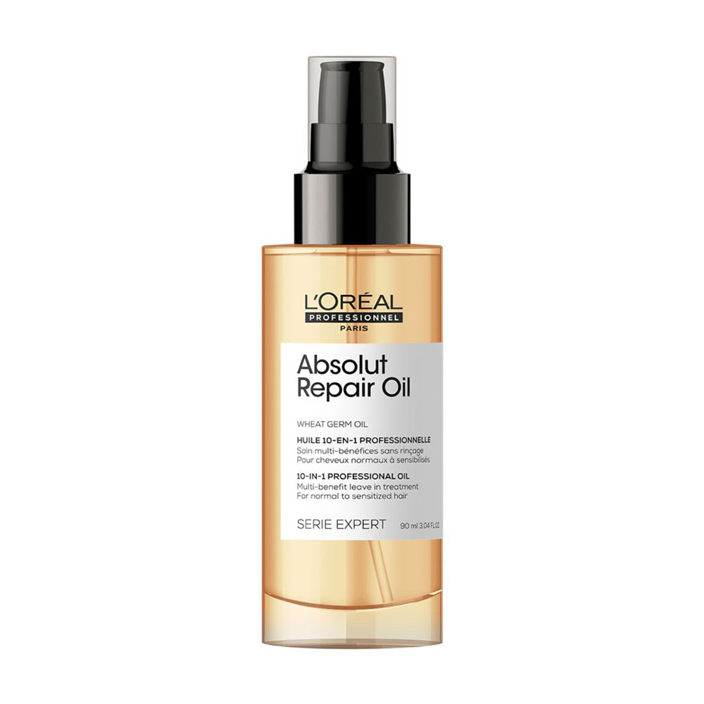 L'Oréal Professionnel Absolu Repair Gold 10-in-1 no-rinse oil 90ml