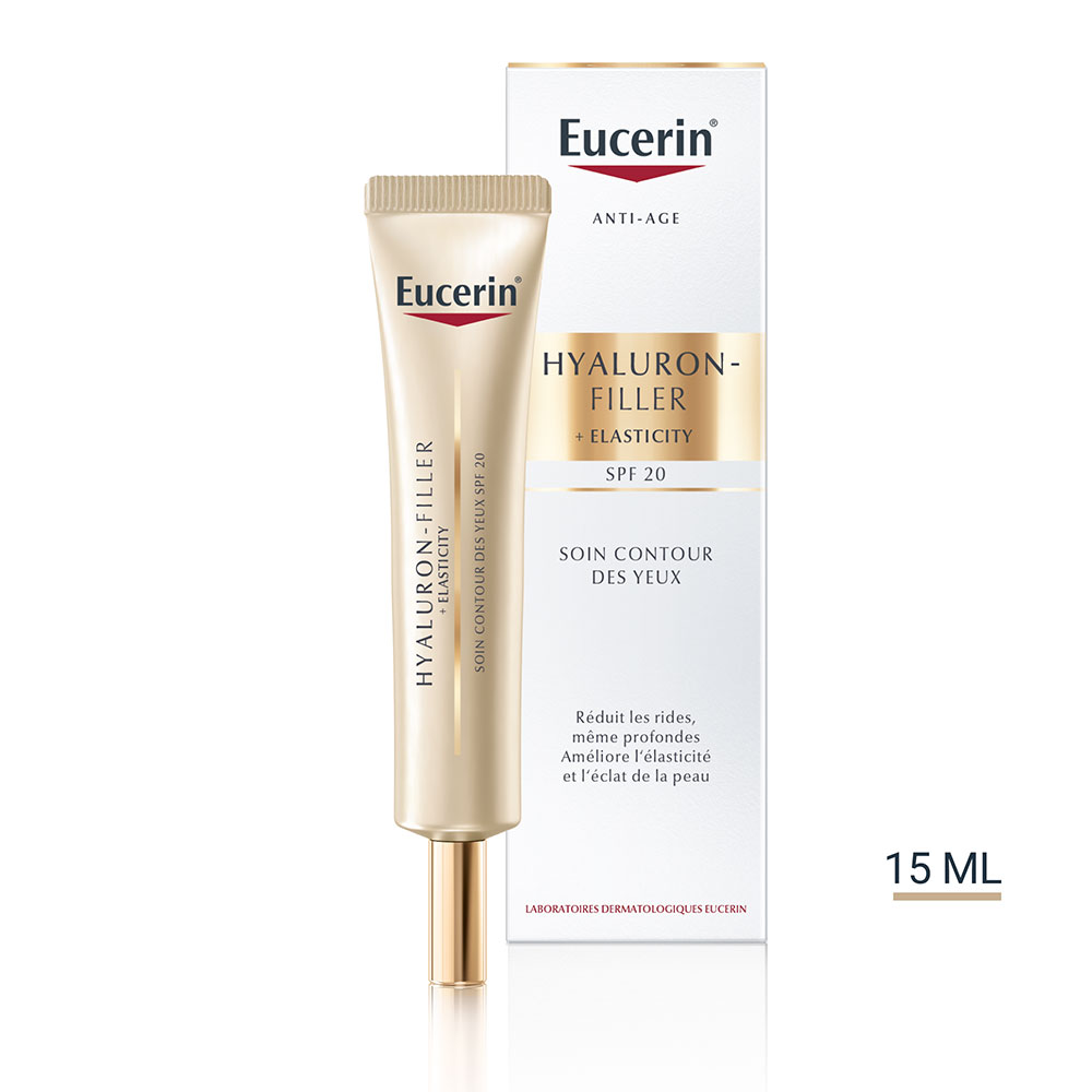 Eucerin Hyaluron-Filler + Elasticity Eye contour care SPF20 Mature Skin 15 ml