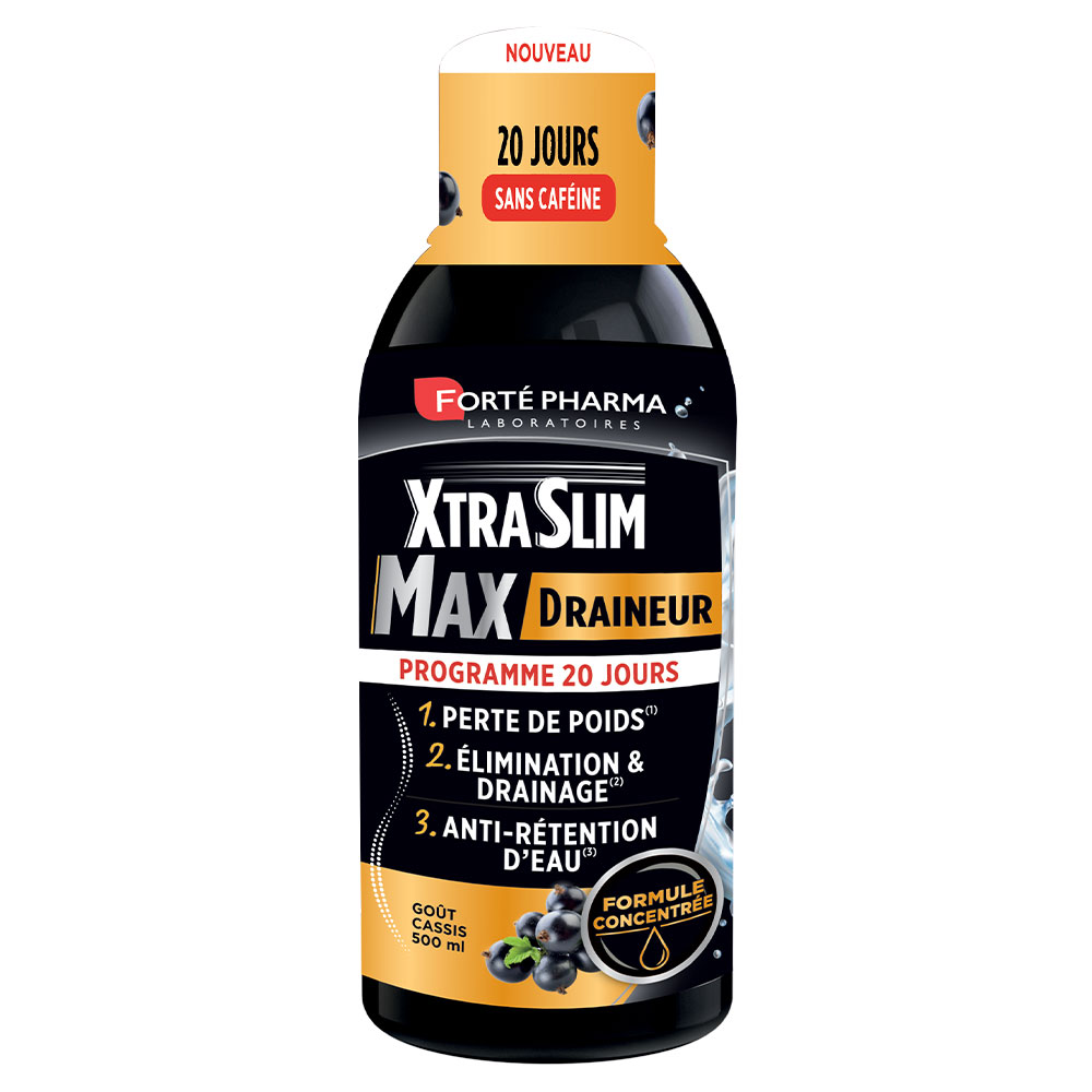 Forté Pharma XtraSlim Max Powerful caffeine-free drainer 500 ml