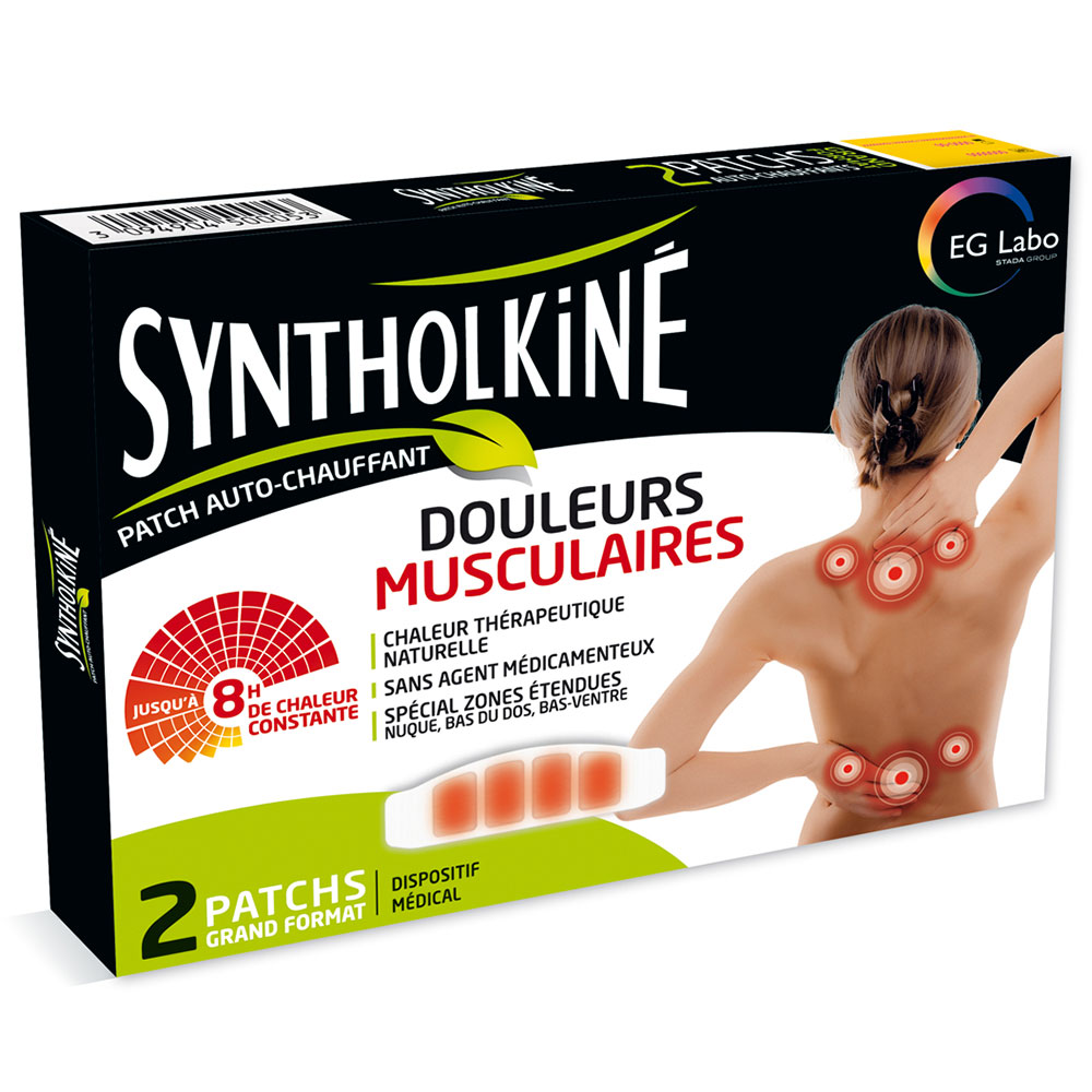 EG Labo SyntholKiné Syntholkine Heating Patches Large Size X2 X2