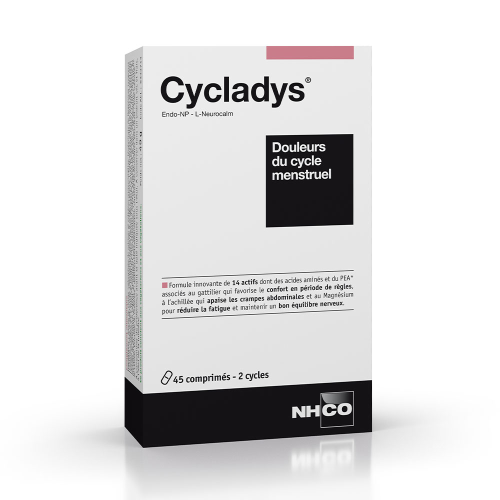 Nhco Nutrition Cycladys menstrual cycle 45 tablets
