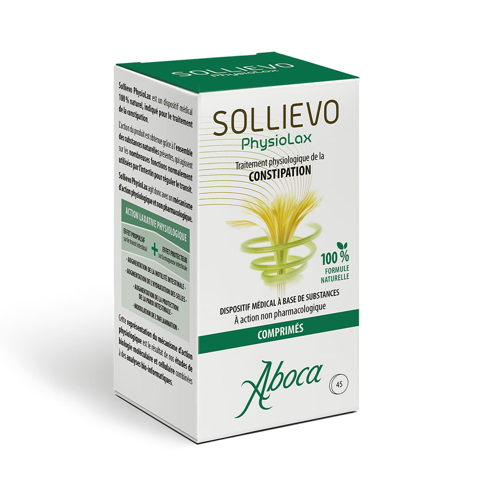 Aboca Gastro-intestinal Physiolax constipation relief 45 tablets