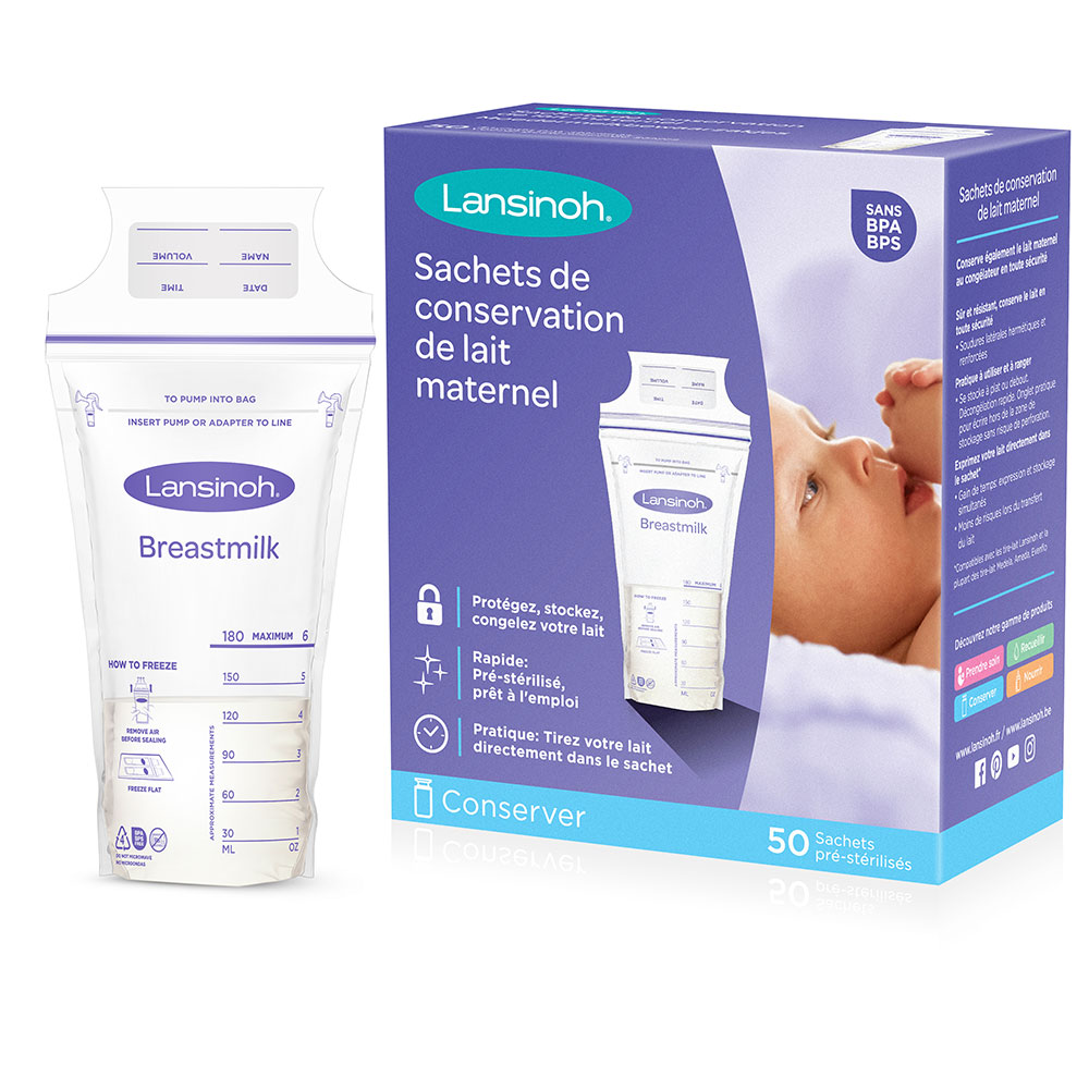 Lansinoh Breastmilk Storage Sachet X50