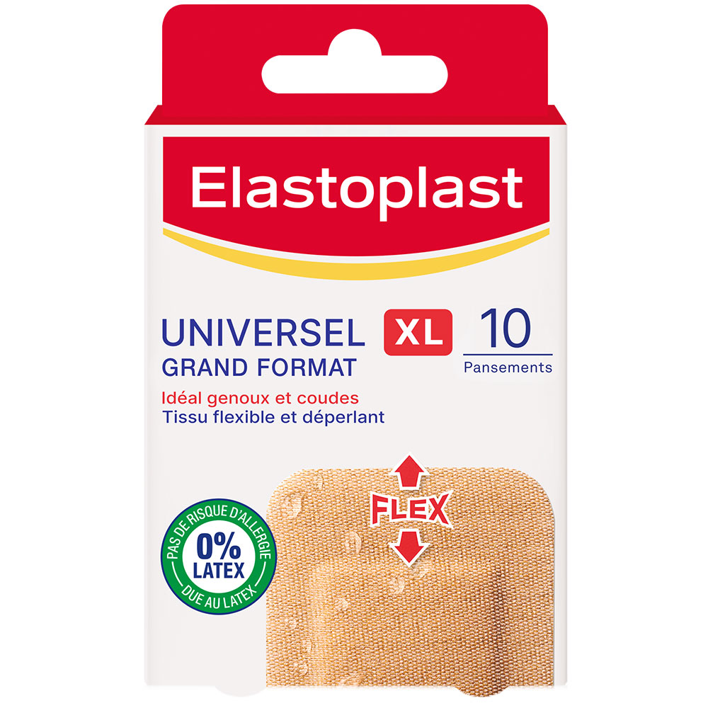 Elastoplast XL Universal Large Plasters x10