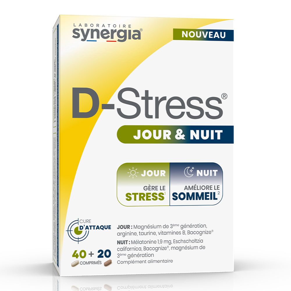 Synergia Day & Night Stress Relief 40+20 tablets