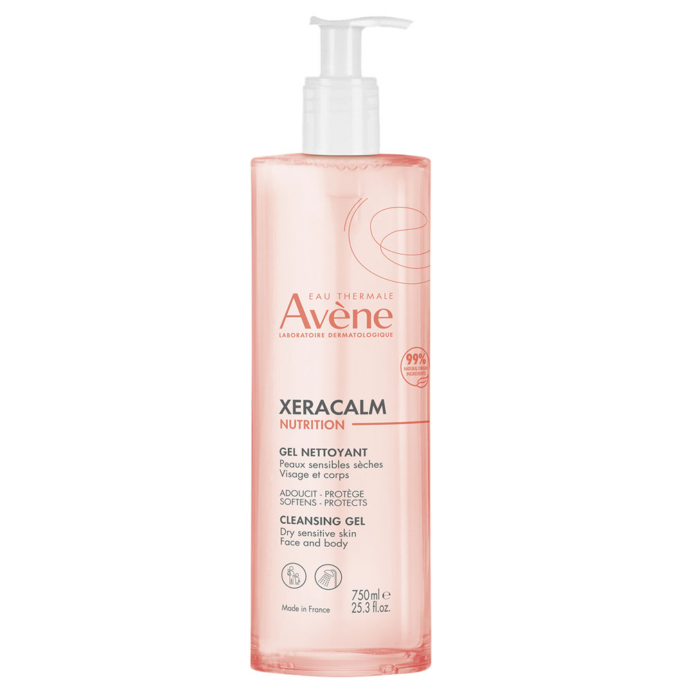 Avène Xeracalm Nutrition Cleansing Gel 750ml