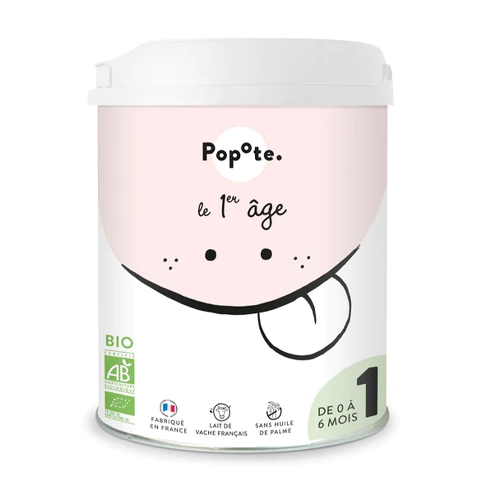 Popote Organic 1st Age Infant Milk 0 to 6 months 400g