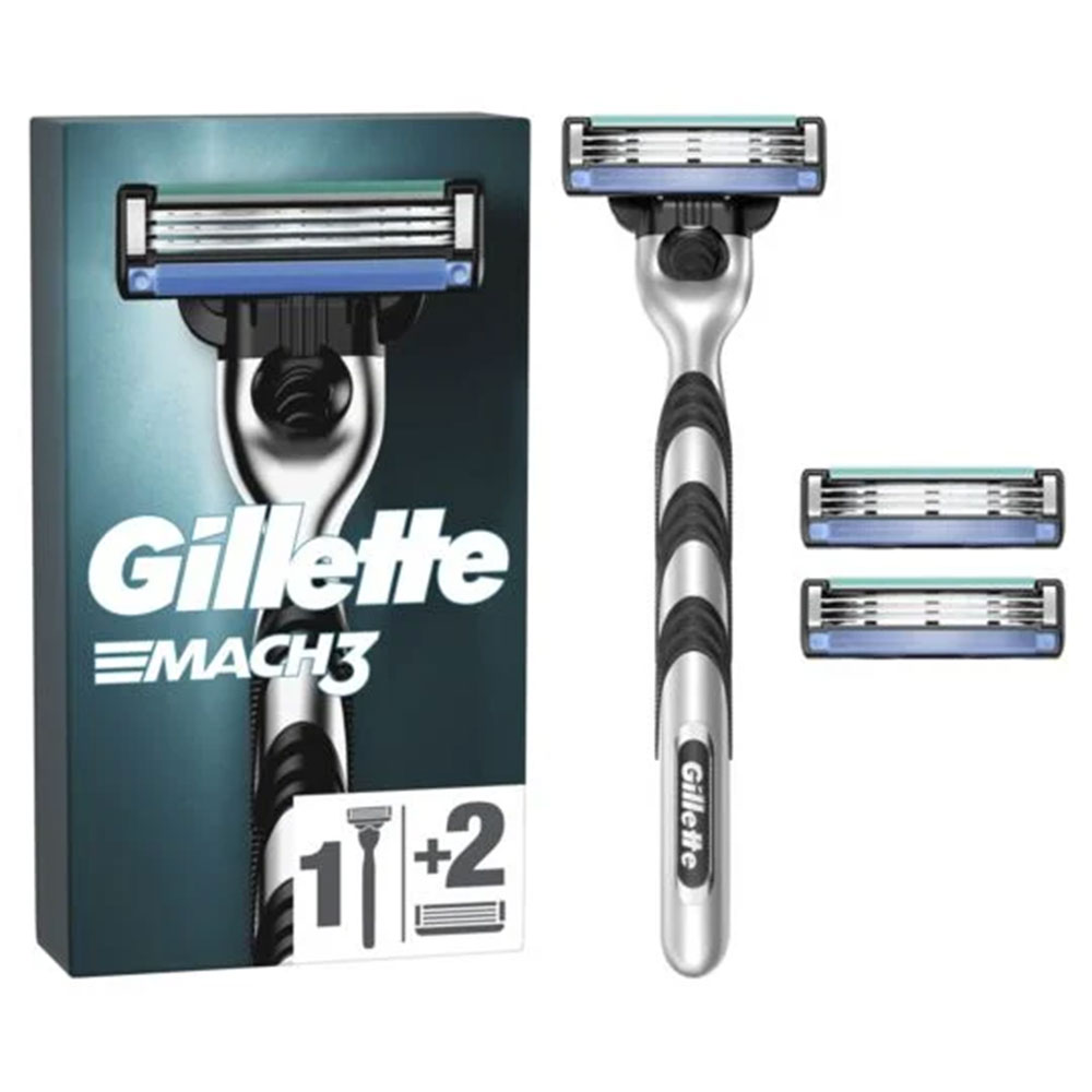 Gillette Mach3 Mach3 Disposable Razor 3 Lot Lames Jetables x3