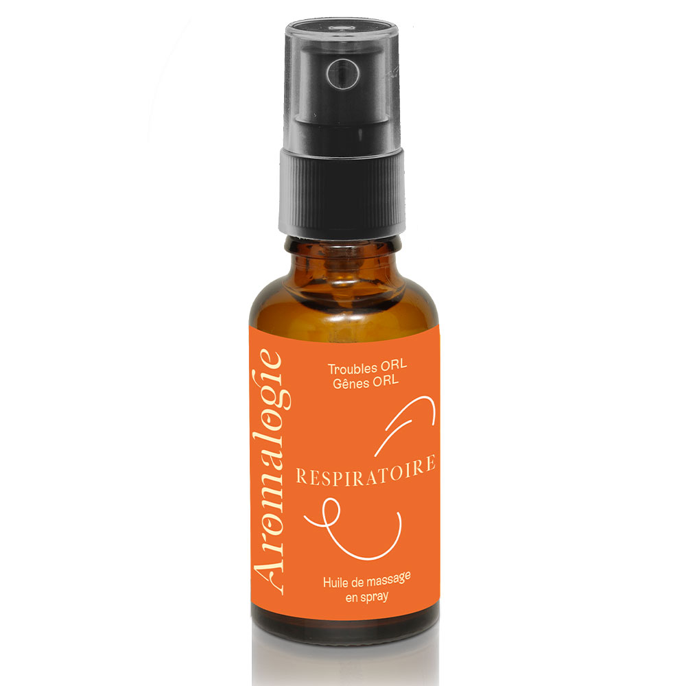 Aromalogie Breathing Massage Oil Spray 30ml