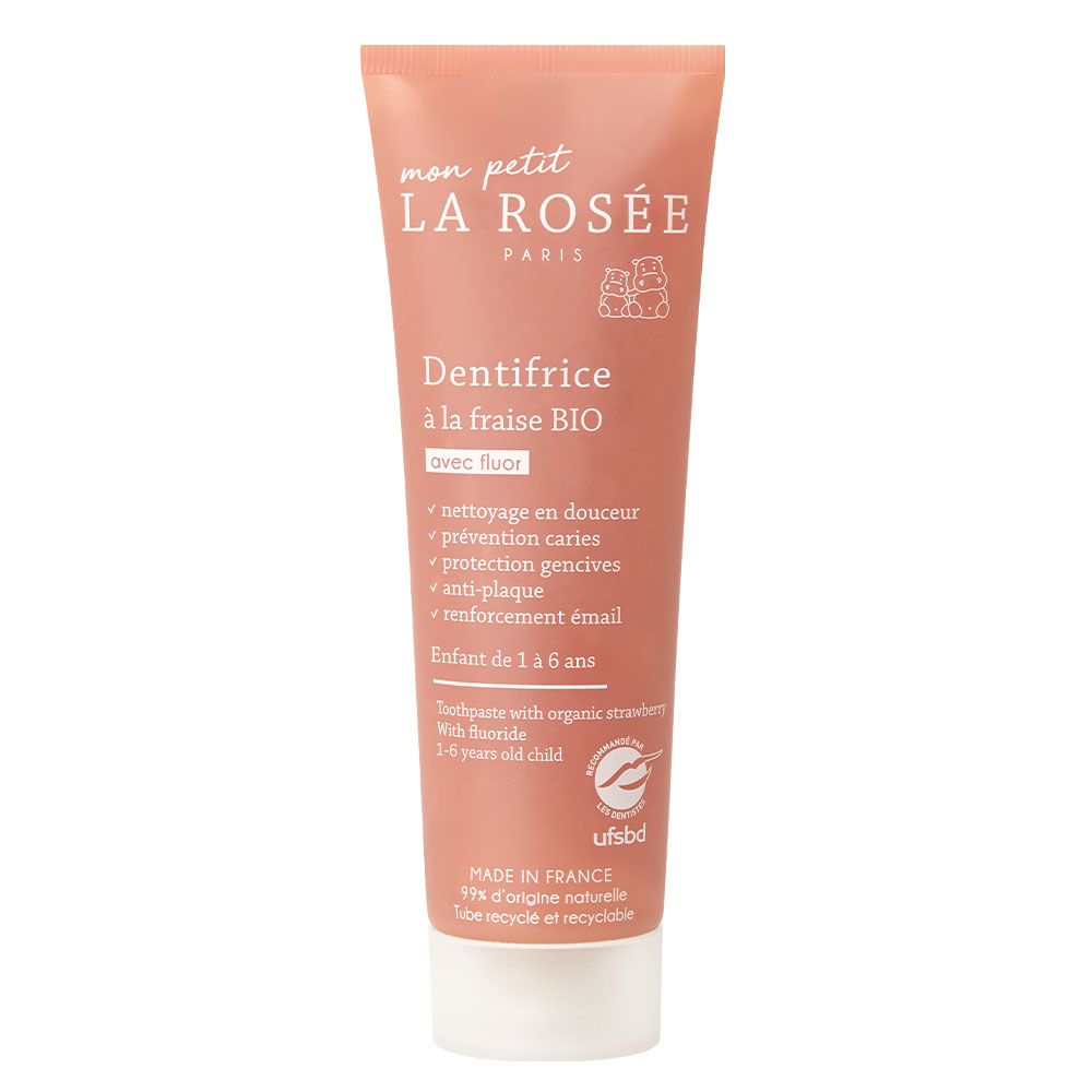 LA ROSÉE Baby Toothpaste organic strawberry 50 ml