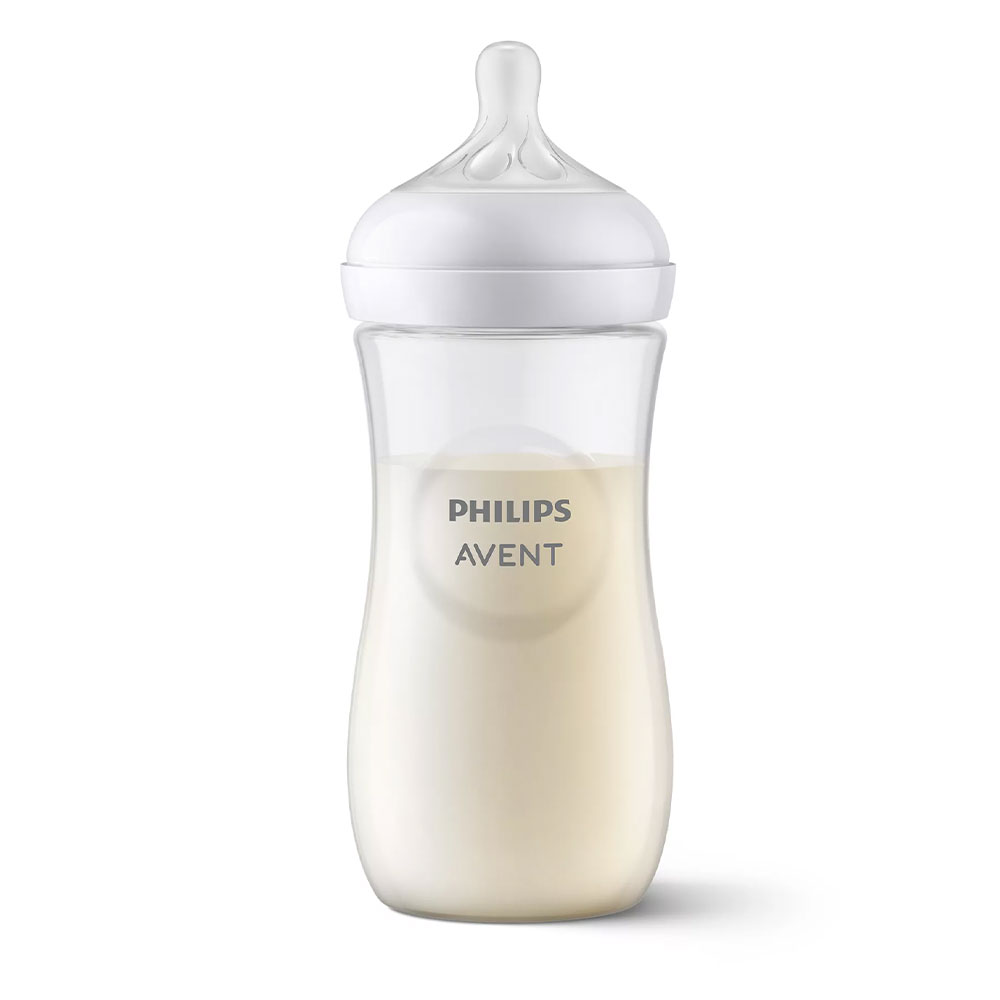 Avent Natural Response Plastic Feeding Bottle 3 Months and over 330ml