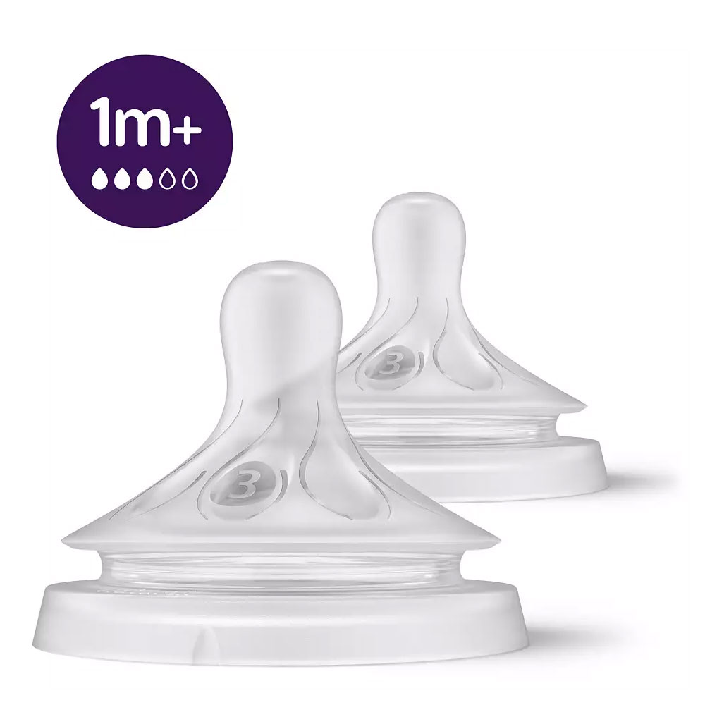 Avent Natural Response Flow 3 teat x2