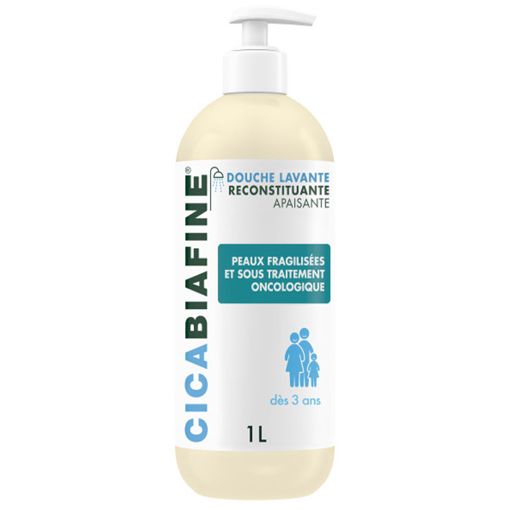 Cicabiafine Soothing Replenishing Shower Wash Peaux Fragilisées 1L