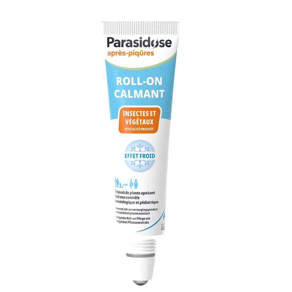 PARASIDOSE Insect and plant calming roll-on Cold effect Après-piqûres 15ml