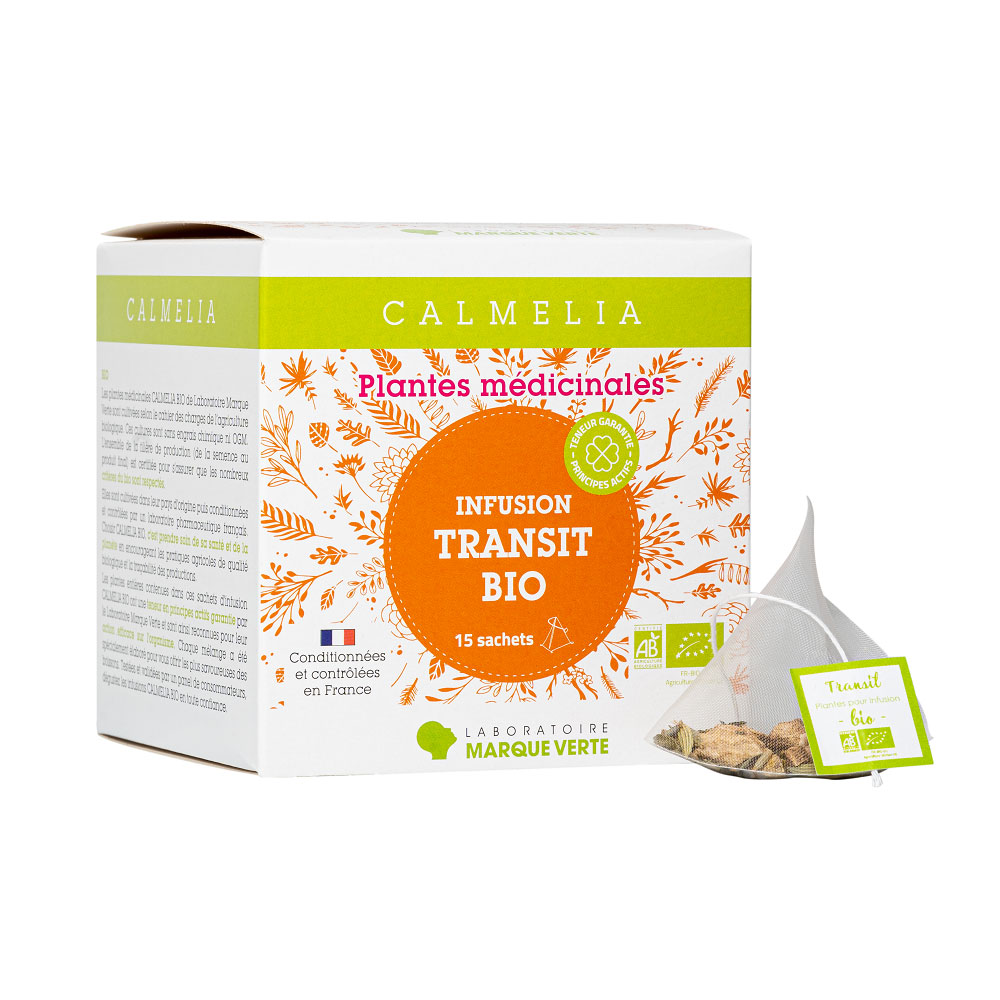 Calmelia Organic Herbal Teas Transit 15 tea bags