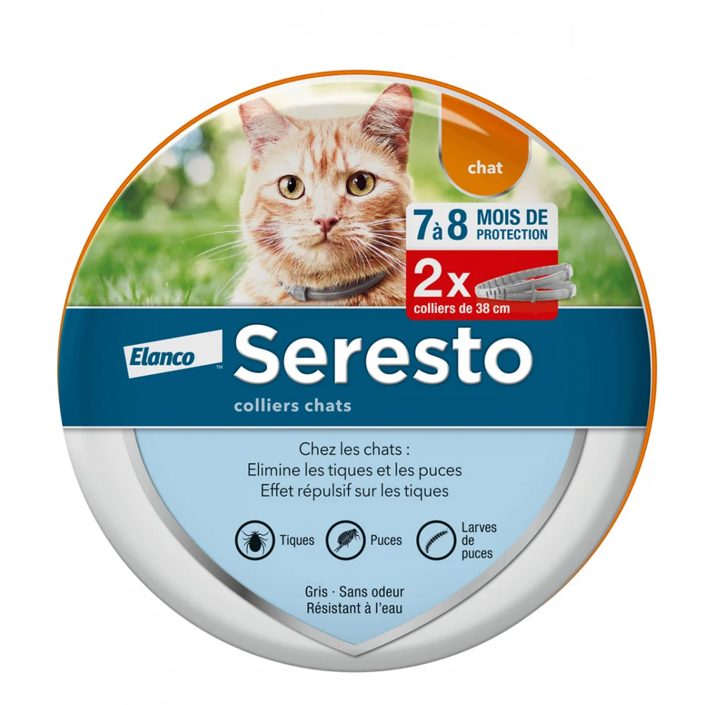 Seresto Cat Pest Collar x 2