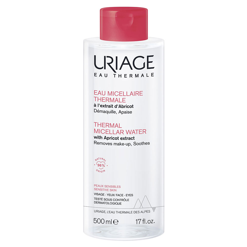 Uriage Facial Hygiene Thermal Micellar Water Sensitive Skins 500ml
