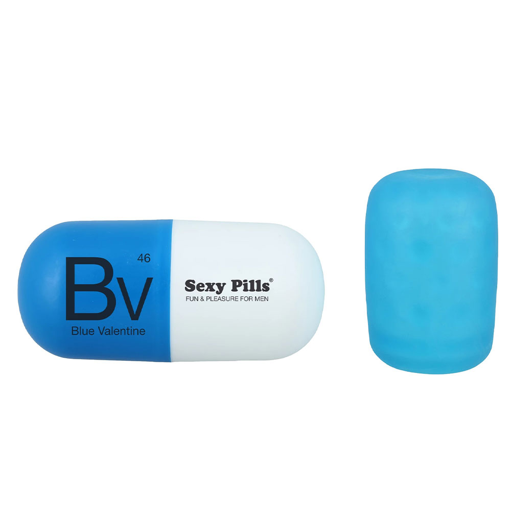 Love To Love Mini Masturbator Sexy Pills Blue