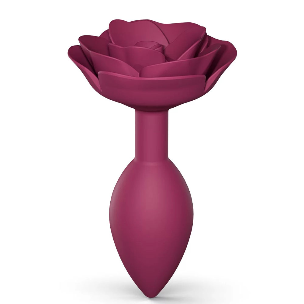 Love To Love Plug Open Rose M Plum Star