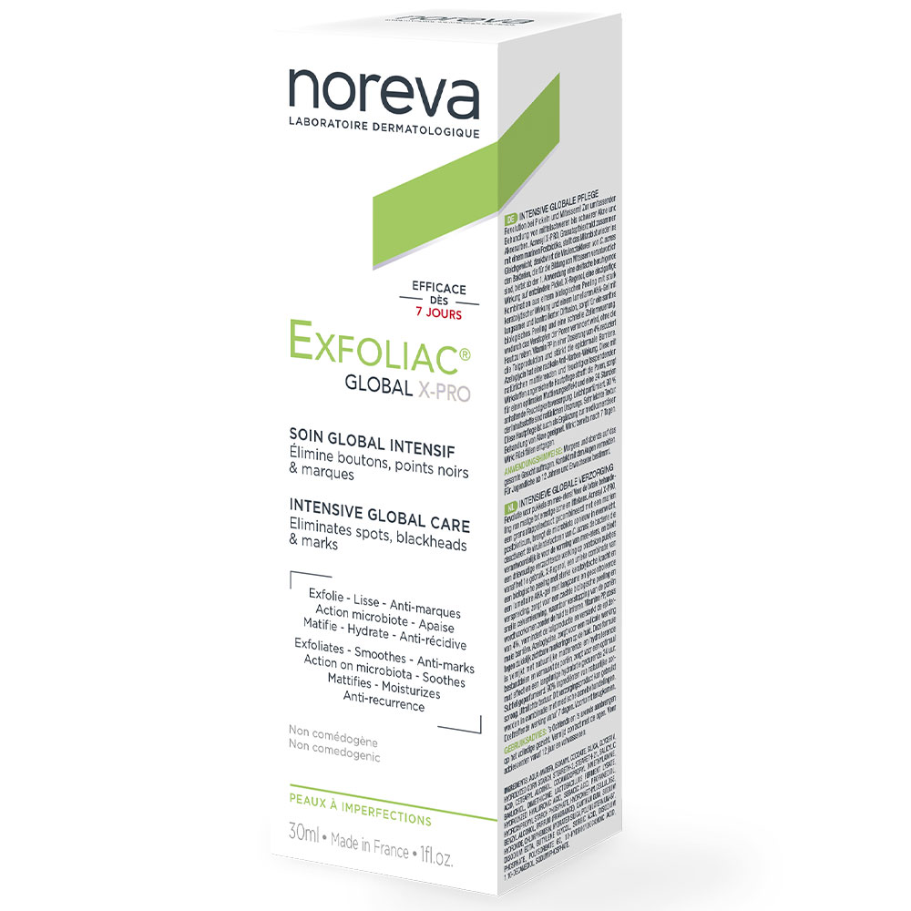 Noreva Exfoliac Global X-Pro intensive care blemish-prone skin 30 ml