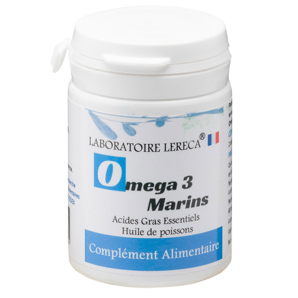 Lereca Omegas 3 Marine Fish Oil 60 Capsules