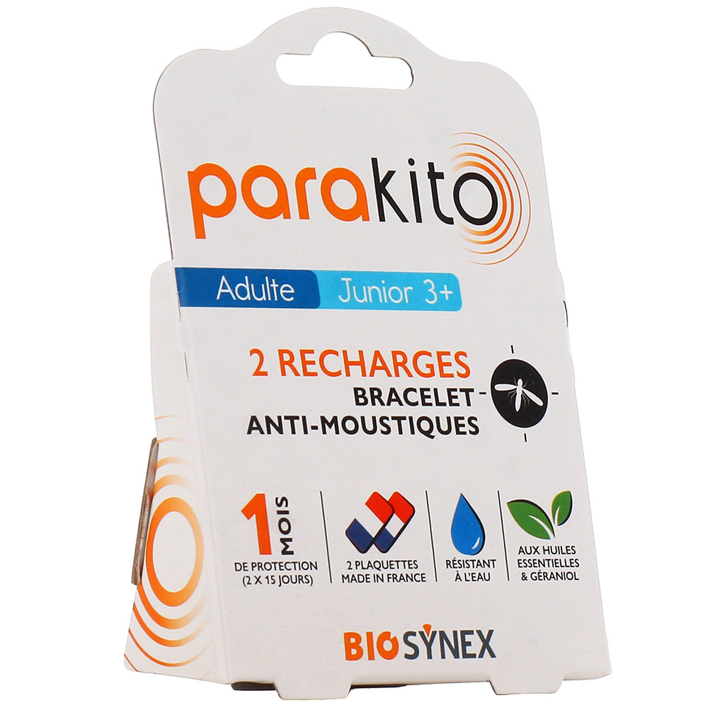 Para Kito Recharge for Anti-Mosquito Bracelet suitable for ages 3 and up 2 x 10 tablets
