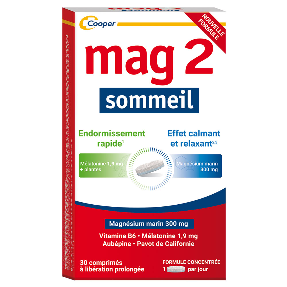 Mag 2 Sleep Marine Magnesium and Melatonin 30 Tablets
