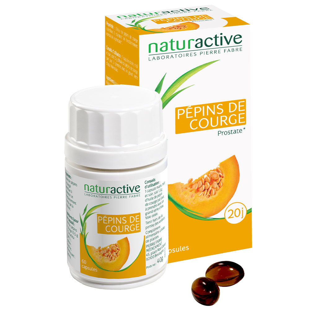 Naturactive Pumpkin Seed Oil X 60 Capsules