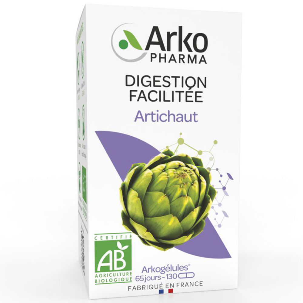 Arkopharma Arkocapsules Digestion Improved Artichoke Bio 130 capsules